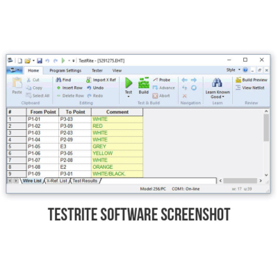 Test Rite Offices TestRite Software - Cablescan